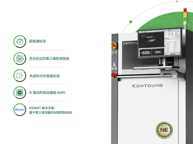 Zenith UHS真三维AOI解决方案